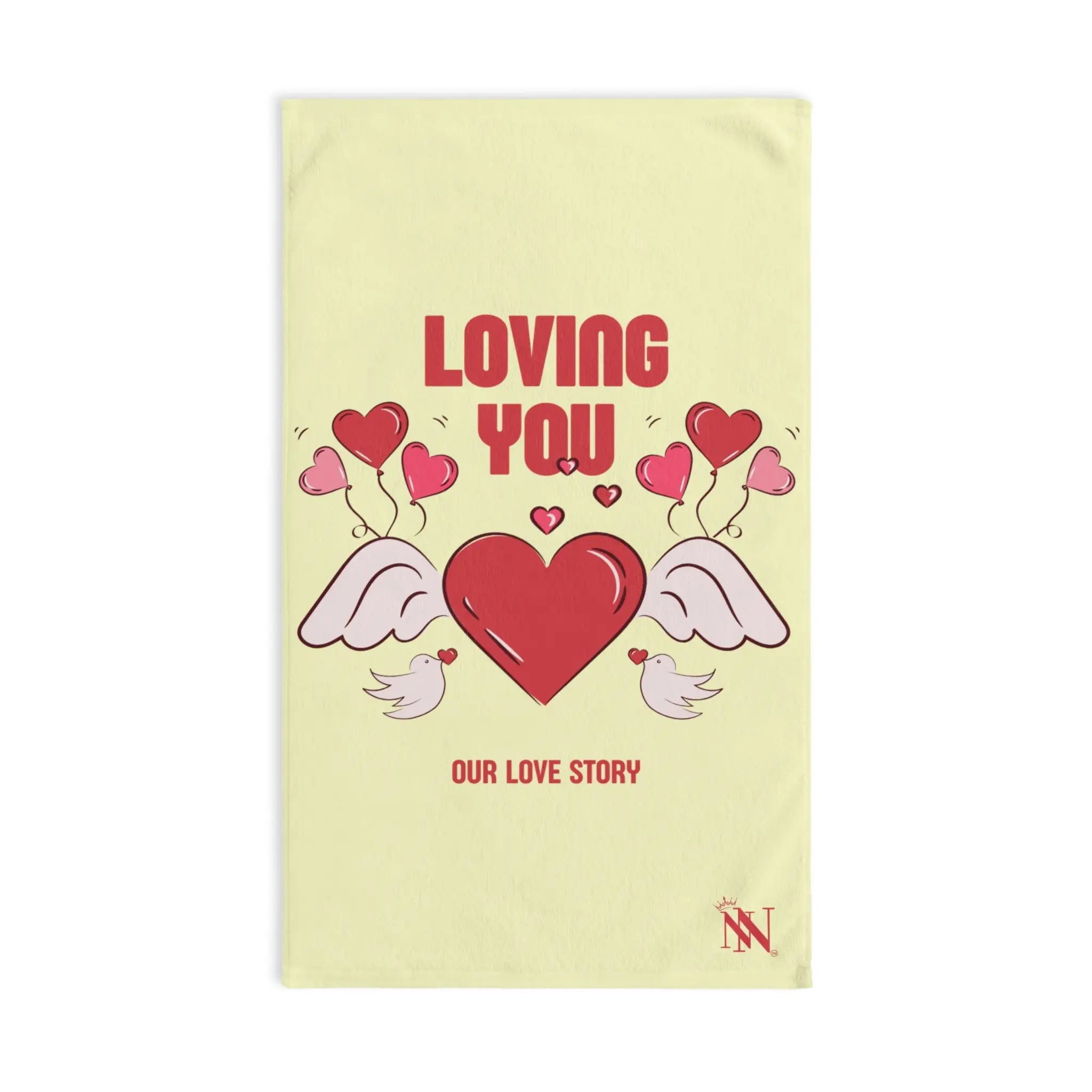 Loving You | Mix & Match Classic Fun-Flirty Lovers’ Towels