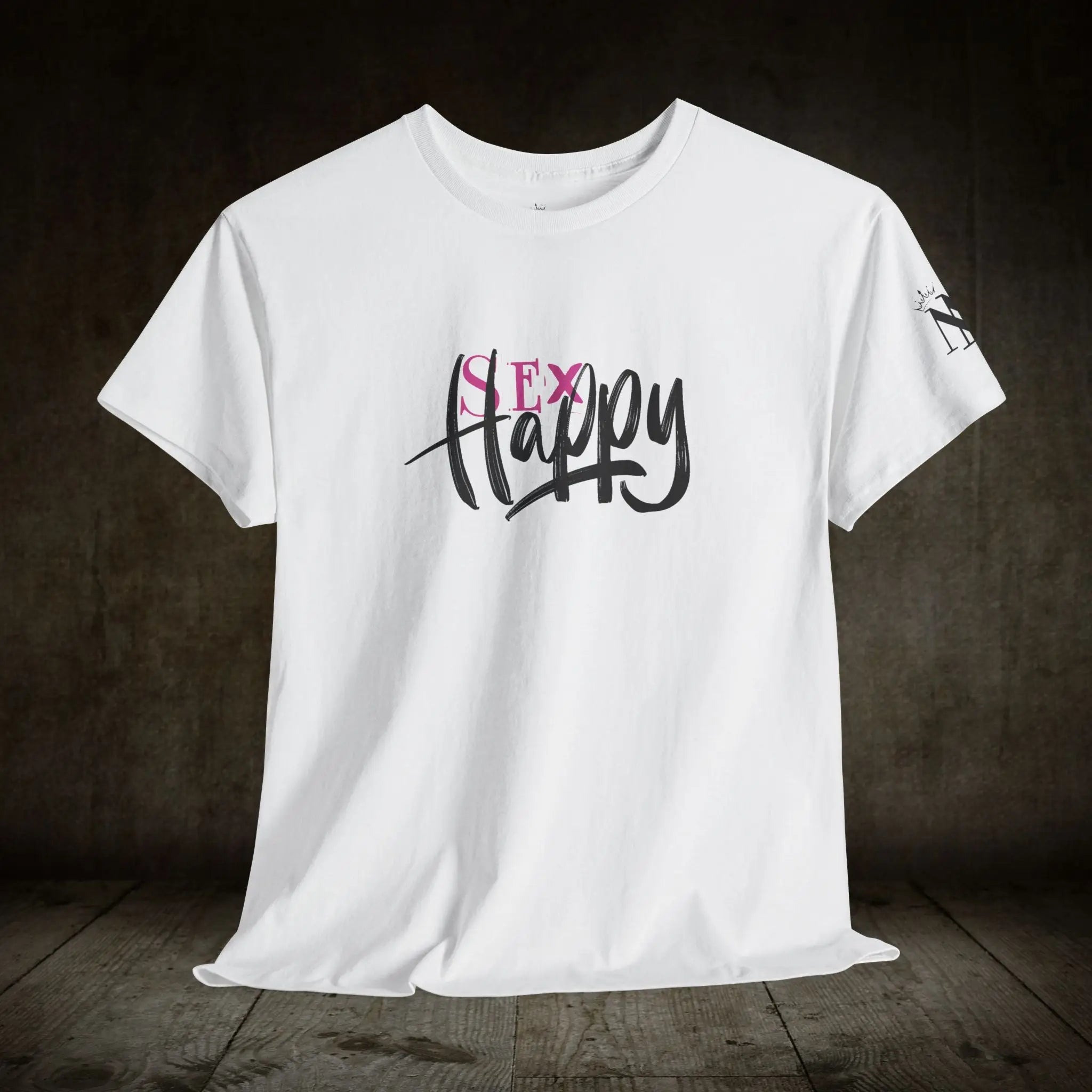Sex Happy | Mix & Match Cotton Unisex Fun-Flirty Lovers’ T-Shirts