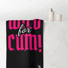 Wild for Cum! | Mix & Match XL Fun-Flirty Lovers’ Towels