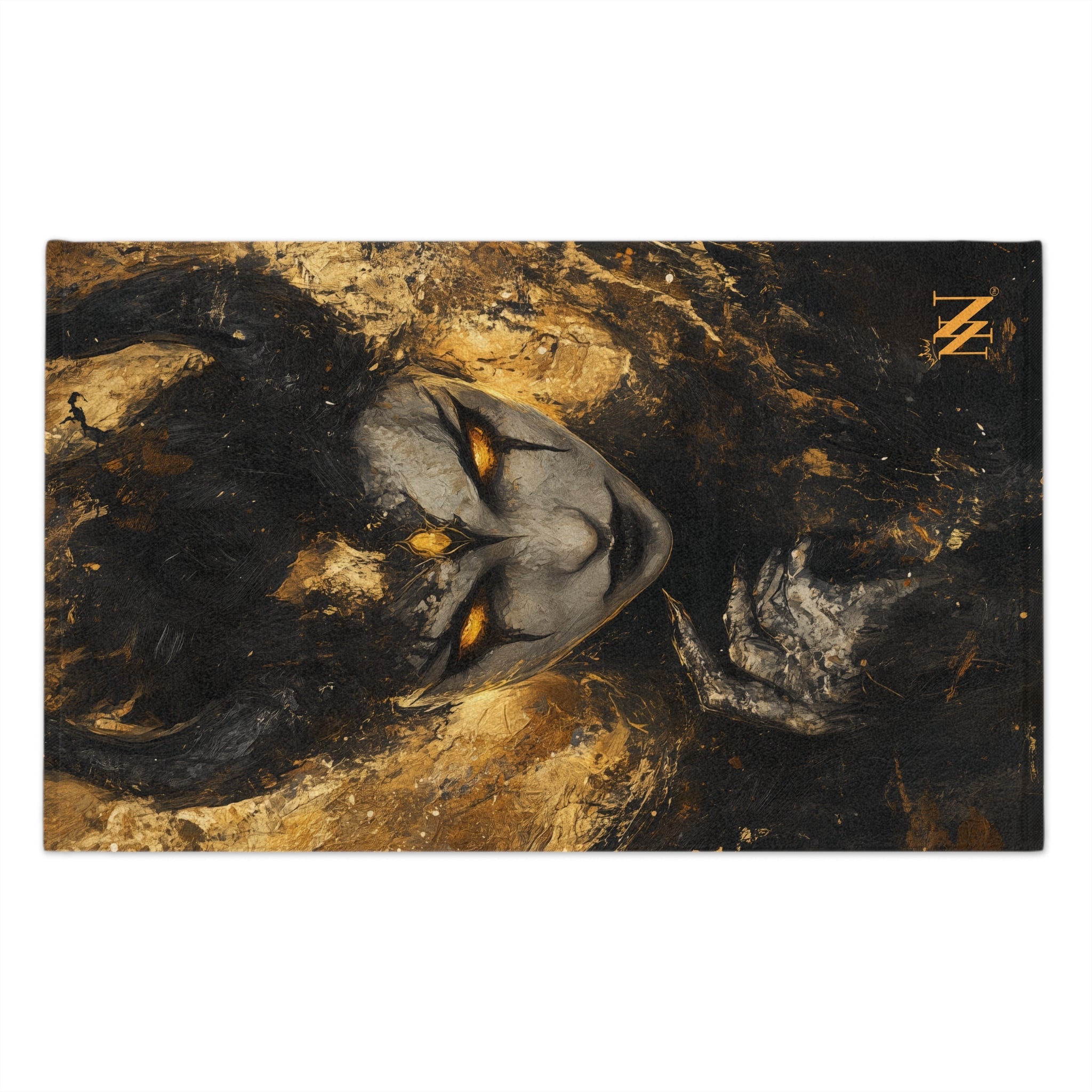 She Is the Abyss | Mix & Match Soft Fun-Flirty Lovers’ Towels