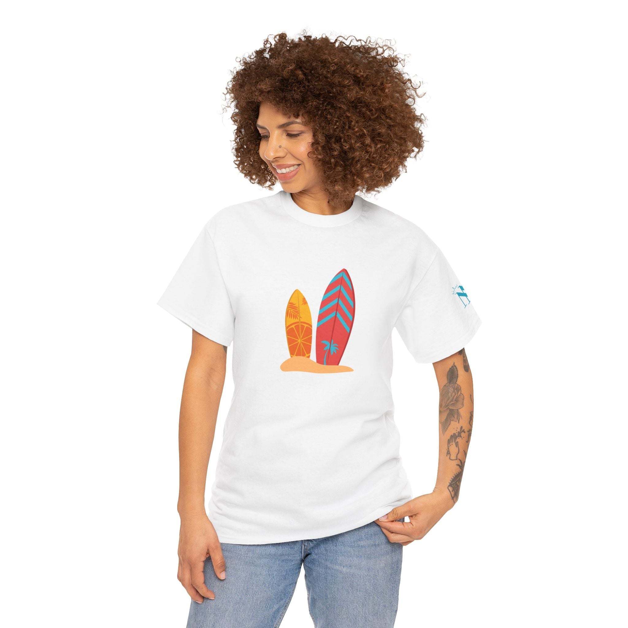 Twin Surfboards | Mix & Match Cotton Unisex Fun-Flirty Lovers’ Tees