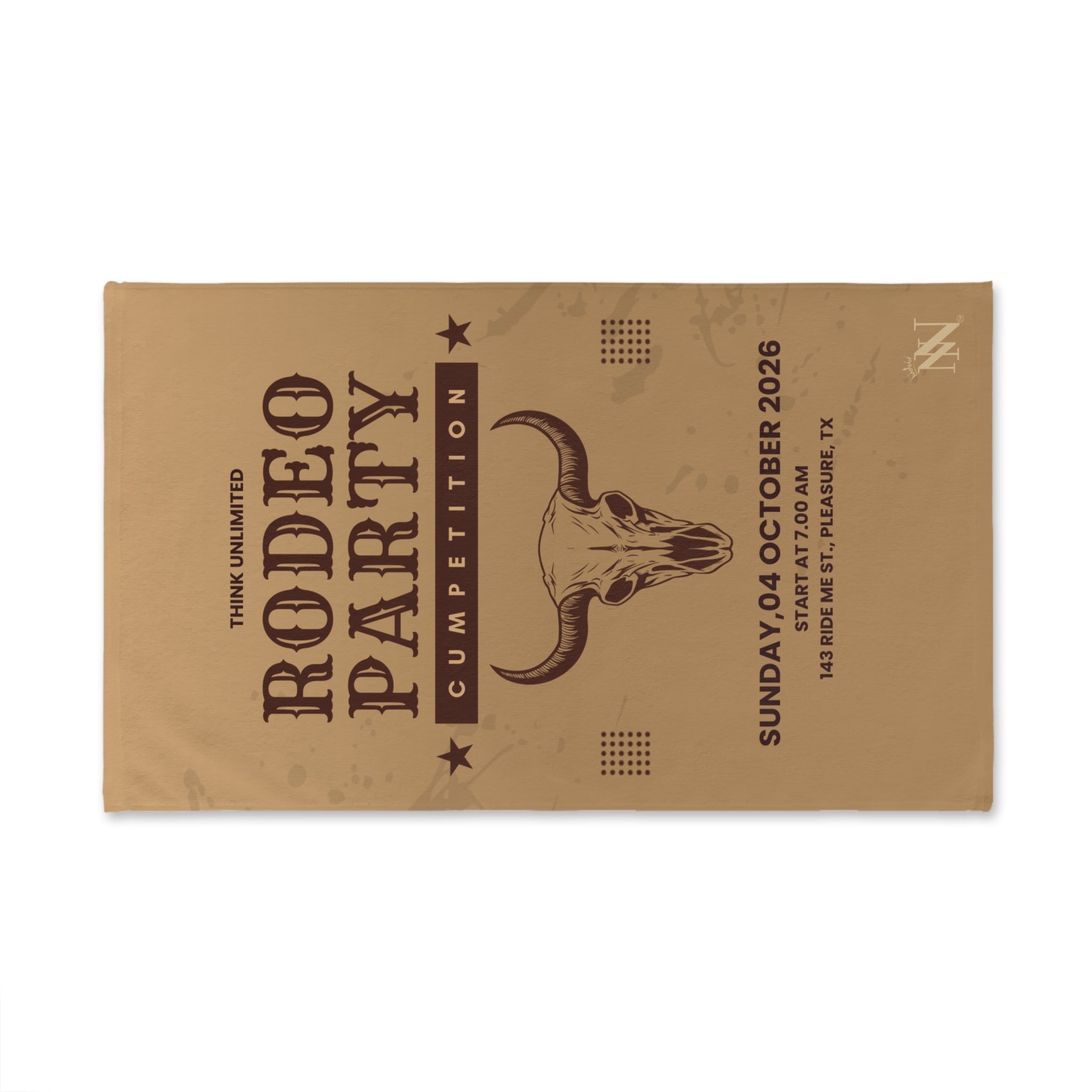 Rodeo Party Cumpetition Classic Large Super Soft Flirty Lovers’ Sex Towels