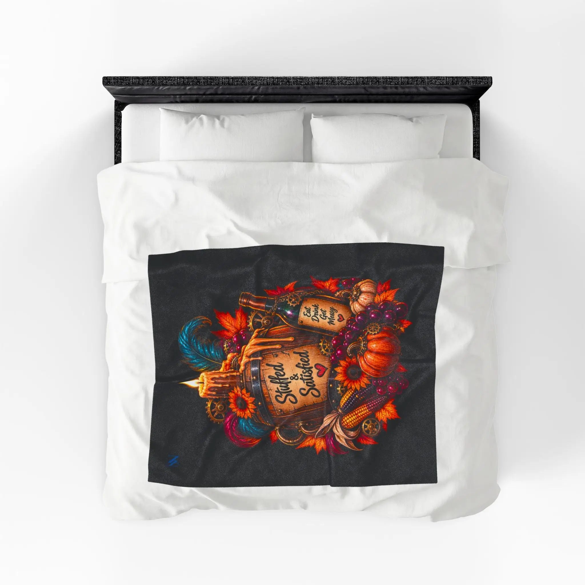 Stuffed & Satisfied Thanksgiving | Nectar Napkins Fun-Flirty Lovers’ Blankets
