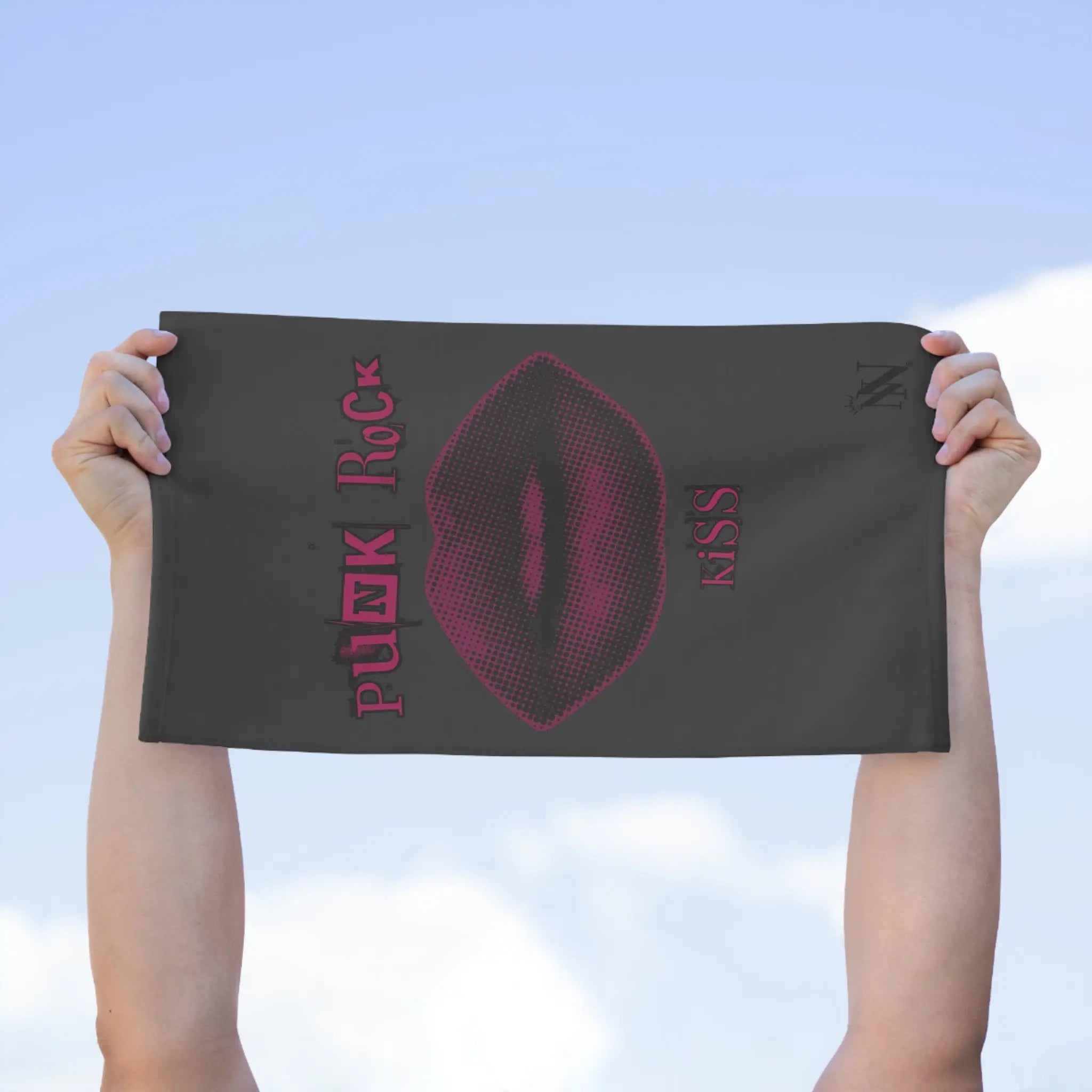 Punk Rock Kiss | Nectar Napkins Fun-Flirty Lovers’ Towels