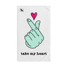 Take My Heart | Nectar Napkins Classic Fun-Flirty Lovers’ Towels