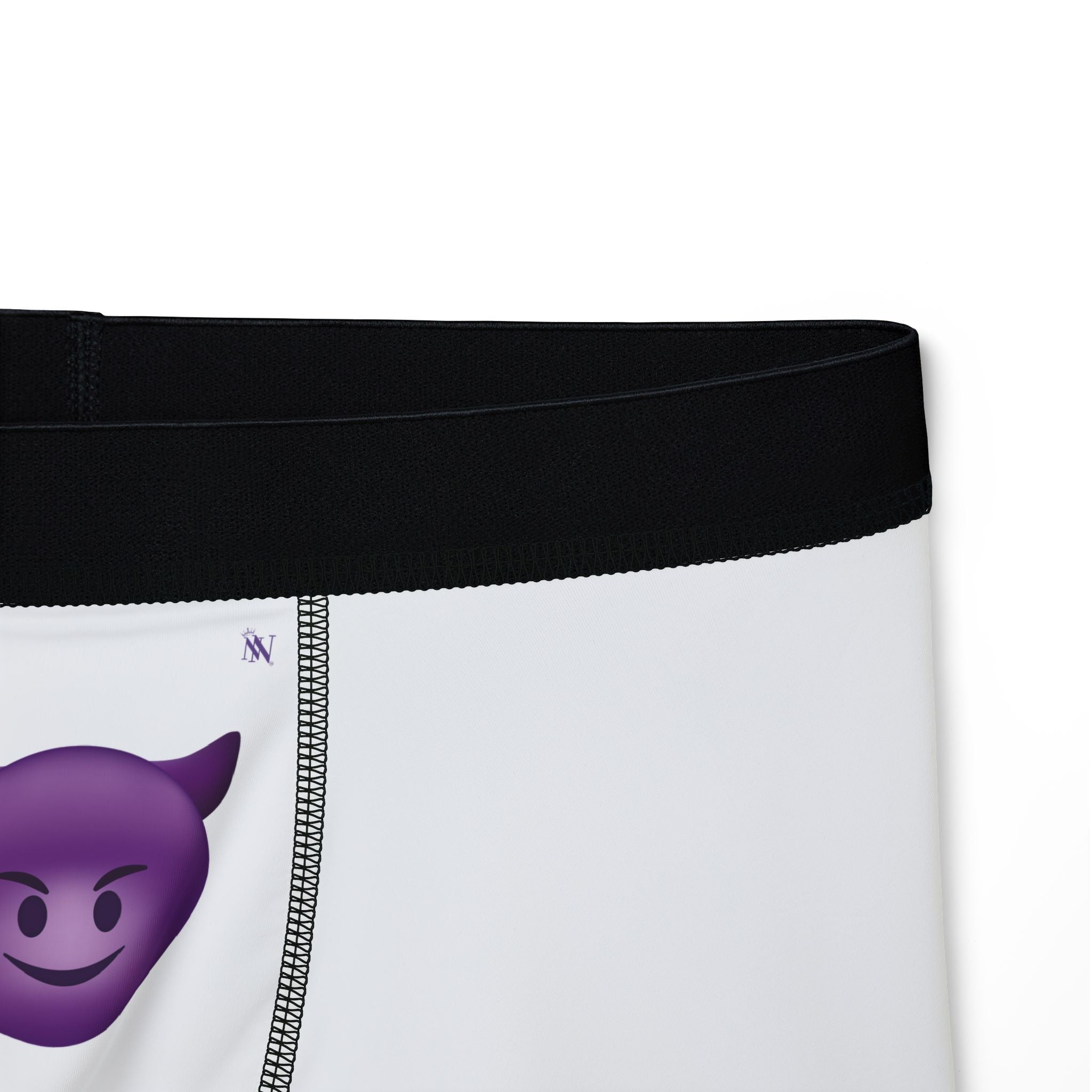 Naughty Devil Emoji | Mix & Match Fun-Flirty Lovers’ Boxer Briefs
