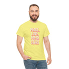 Peace Love Fresh Start | Mix & Match Cotton Unisex Fun-Flirty Lovers’ T-Shirts
