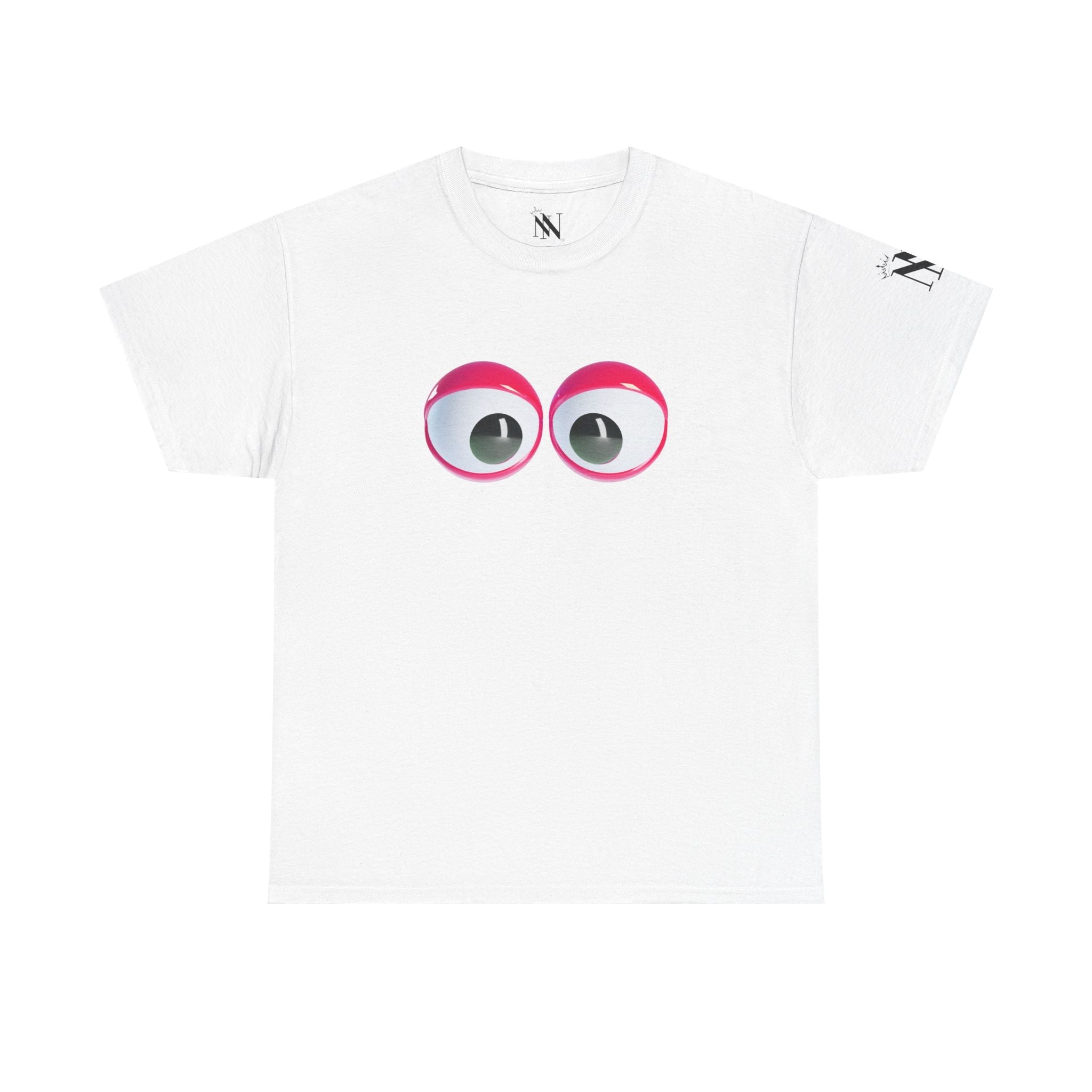 Wobbly Eyes | Mix & Match Cotton Unisex Fun-Flirty Lovers’ T-Shirts