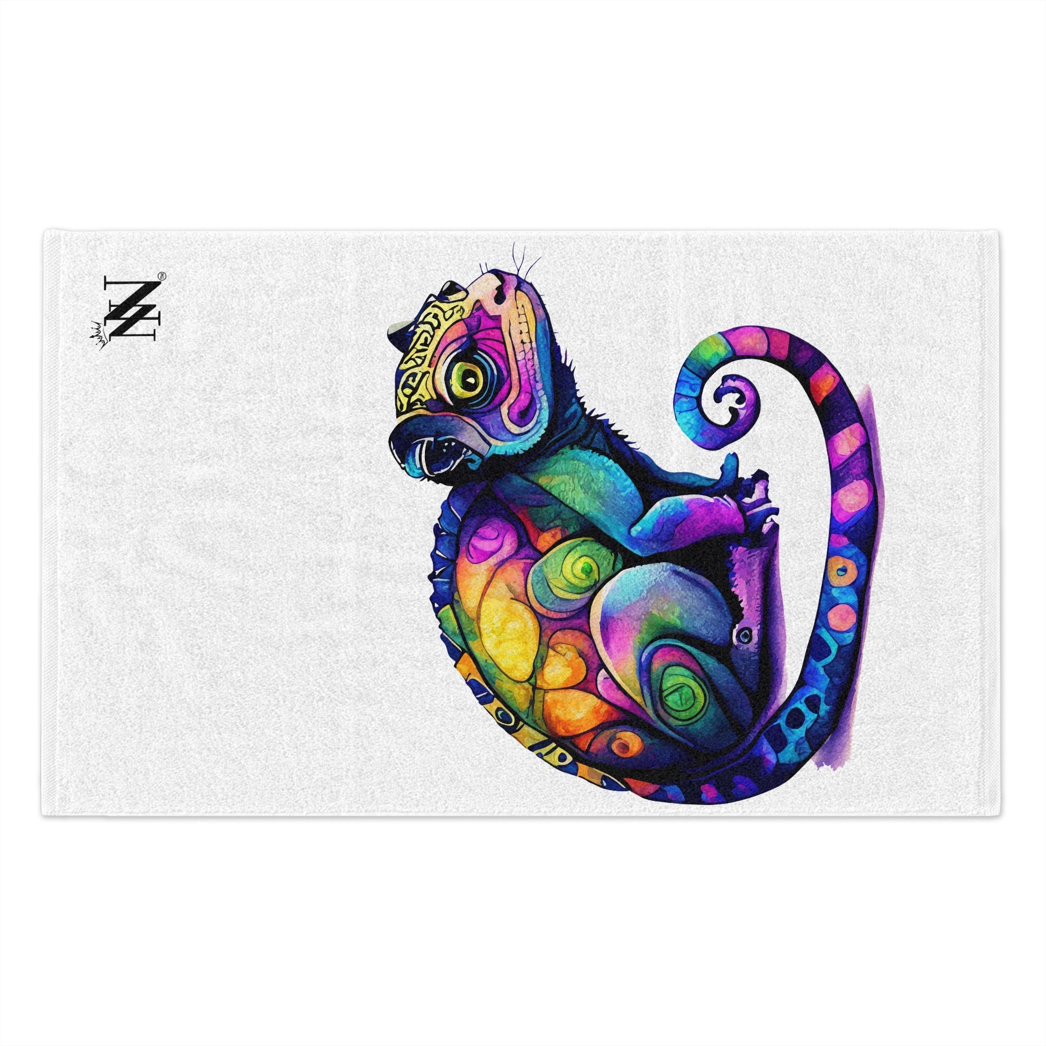 Colorful Love Chameleon | Mix & Match Soft Fun-Flirty Lovers’ Towels