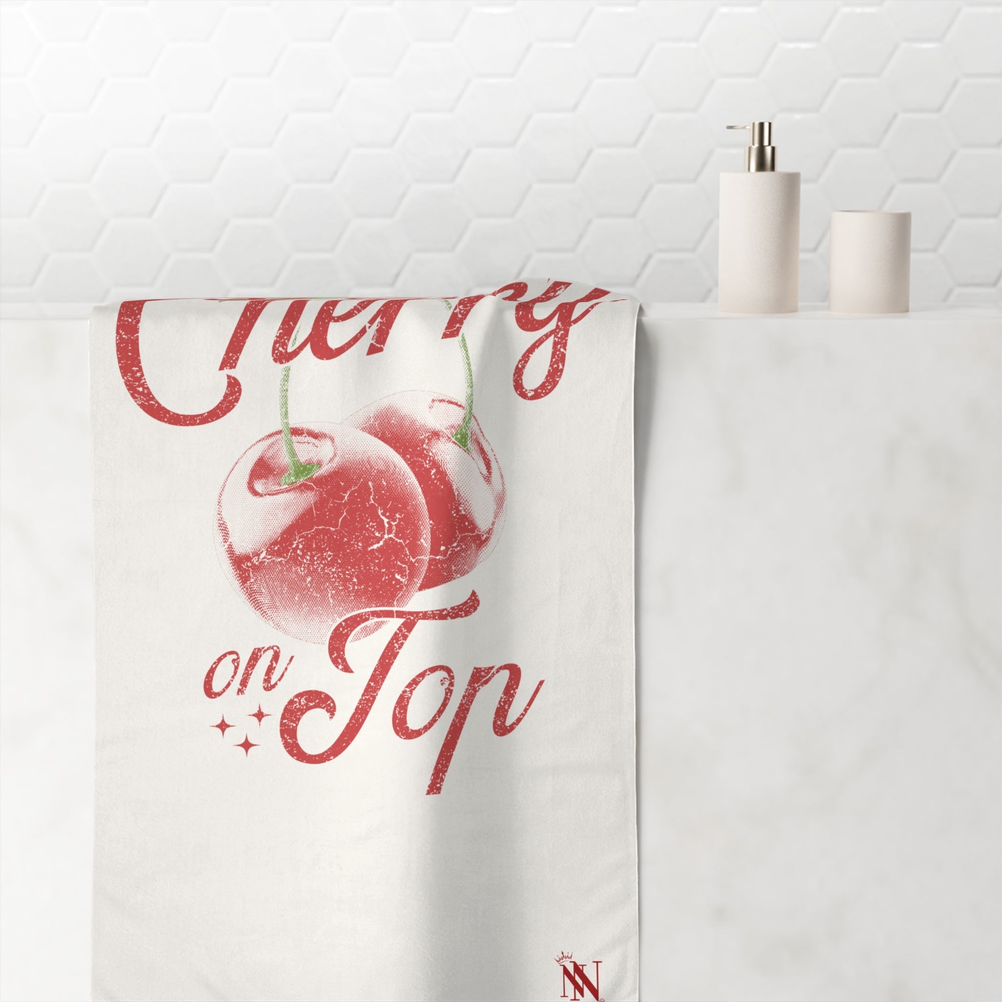 The Cherry on Top | Mix & Match XL Fun-Flirty Lovers’ Towels