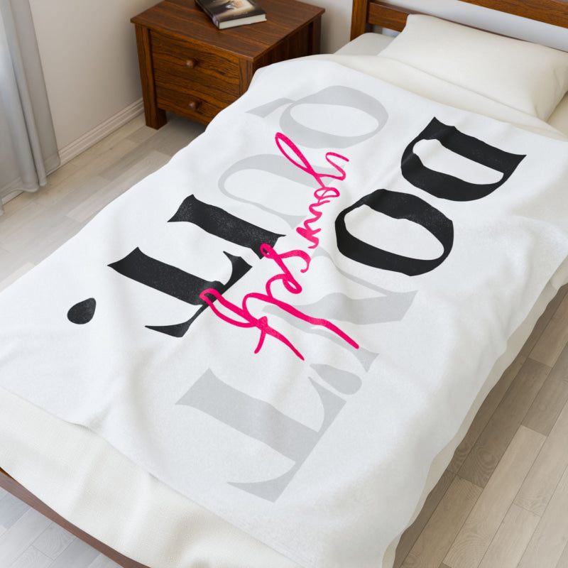 Do It. | Mix & Match Soft Fun-Flirty Lovers’ Blankets