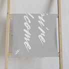 Simply You’re Welcome Silver | Nectar Napkins Classic Fun-Flirty Colored Towels