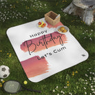 Happy Birthday Let’s Cum | Mix Match Fun-Flirty Lovers’ Water-Resistant Blankets