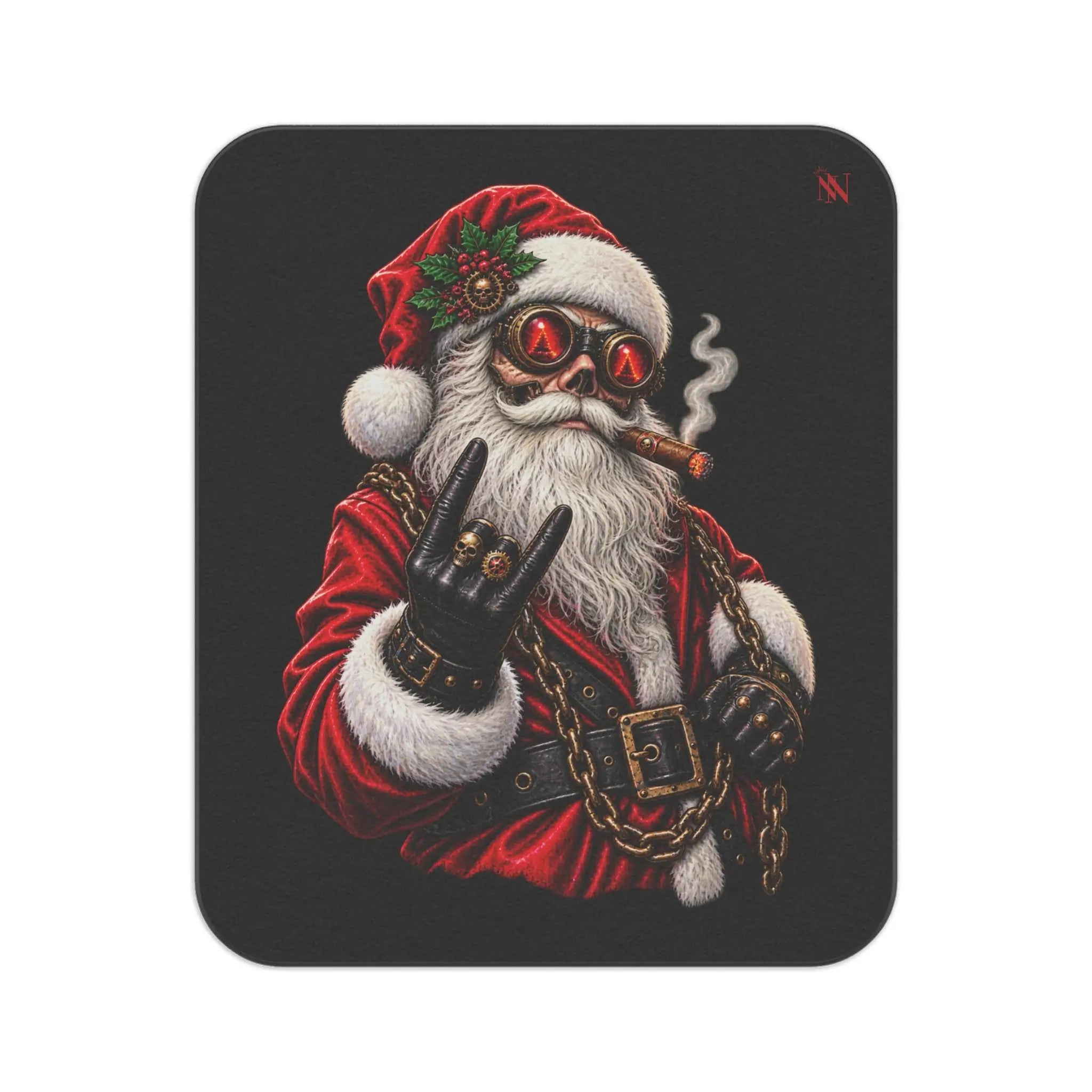 Santa in Chains Christmas | Nectar Napkins Fun-Flirty Lovers’ Sex Blankets