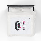 Eat Me If You Dare | Mix & Match Soft Fun-Flirty Lovers’ Blankets