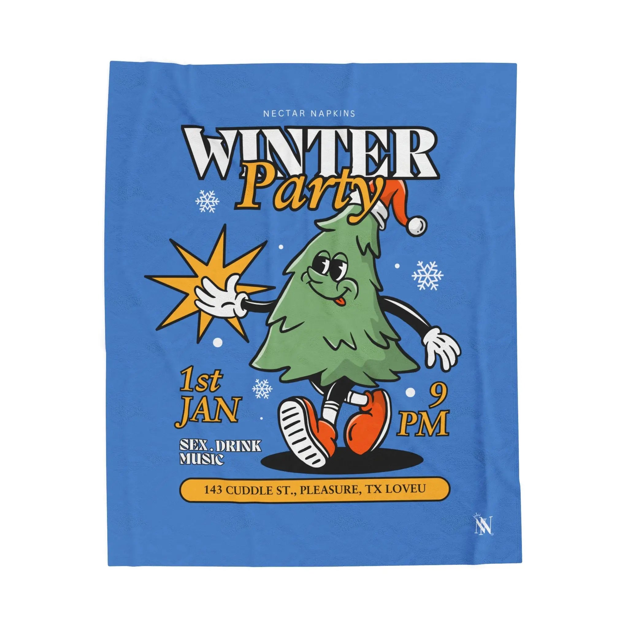 Winter Nutcracker Party | Mix & Match Soft Fun-Flirty Lovers’ Blankets