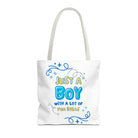 Just a Boy Fun Ideas Tote Bag