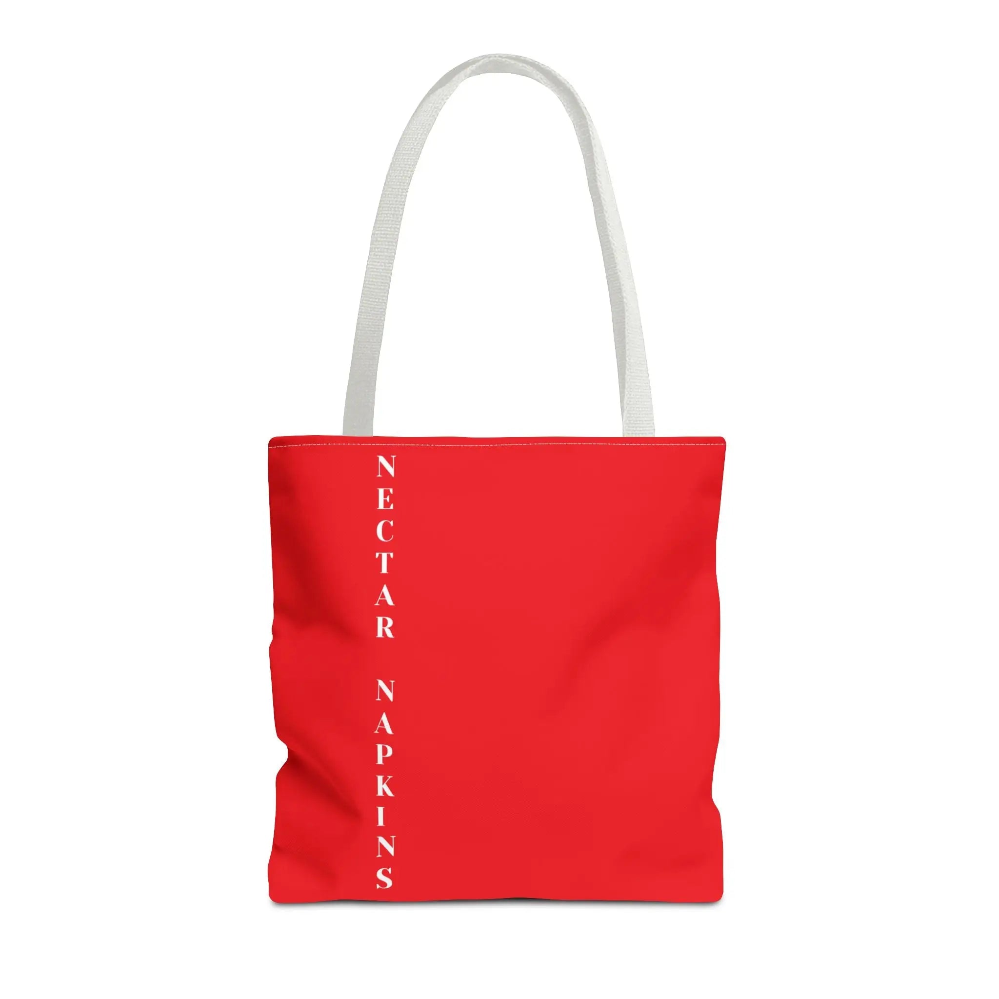 Nectar Napkins Brand Bright Red Tote Bag