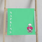 Nectar Napkins Brand Mint Green Cum Towel