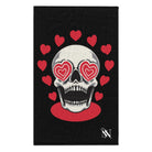 Seeing Hearts Skull Sex Towel
