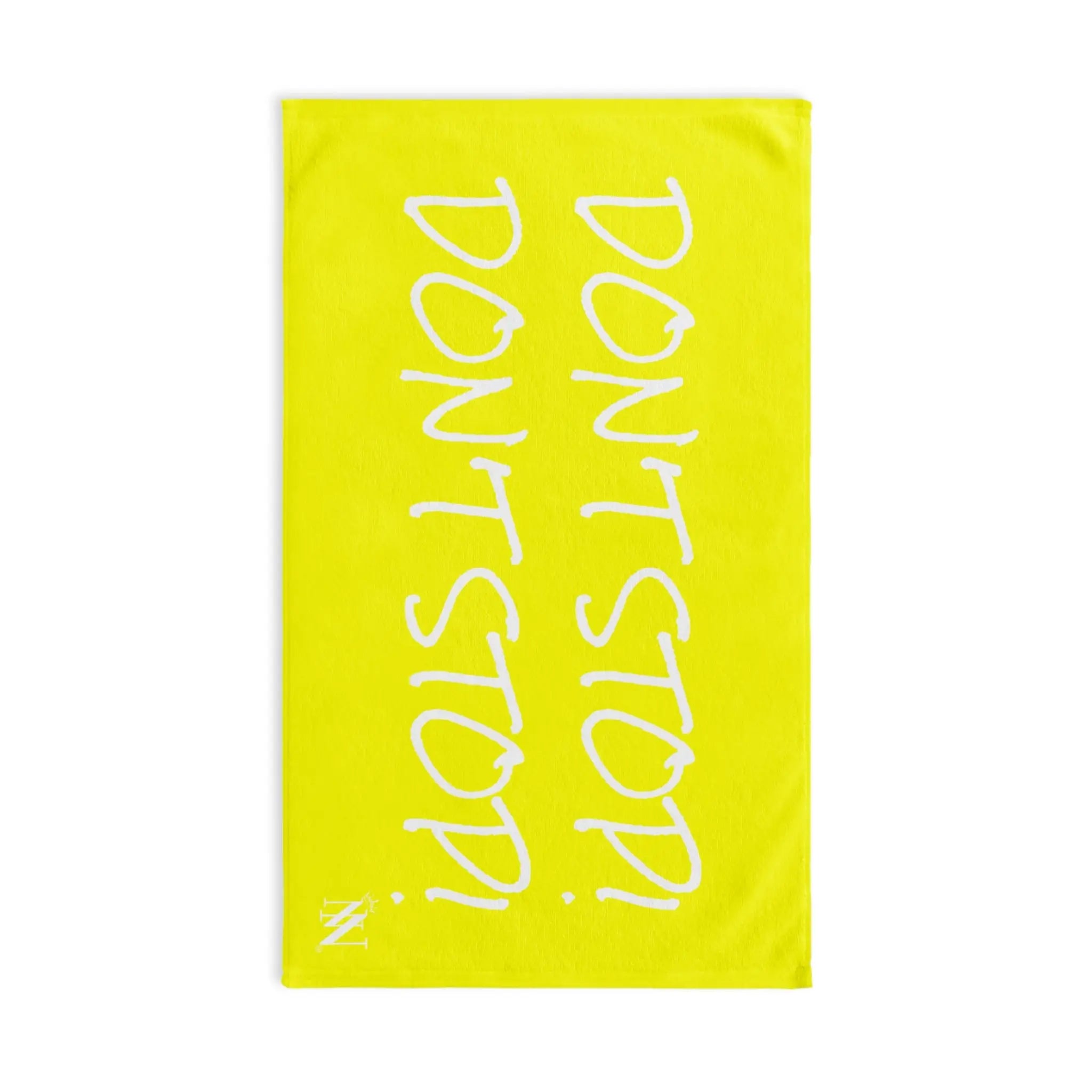 Don’t Stop! Don’t Stop Yellow Cum Towel