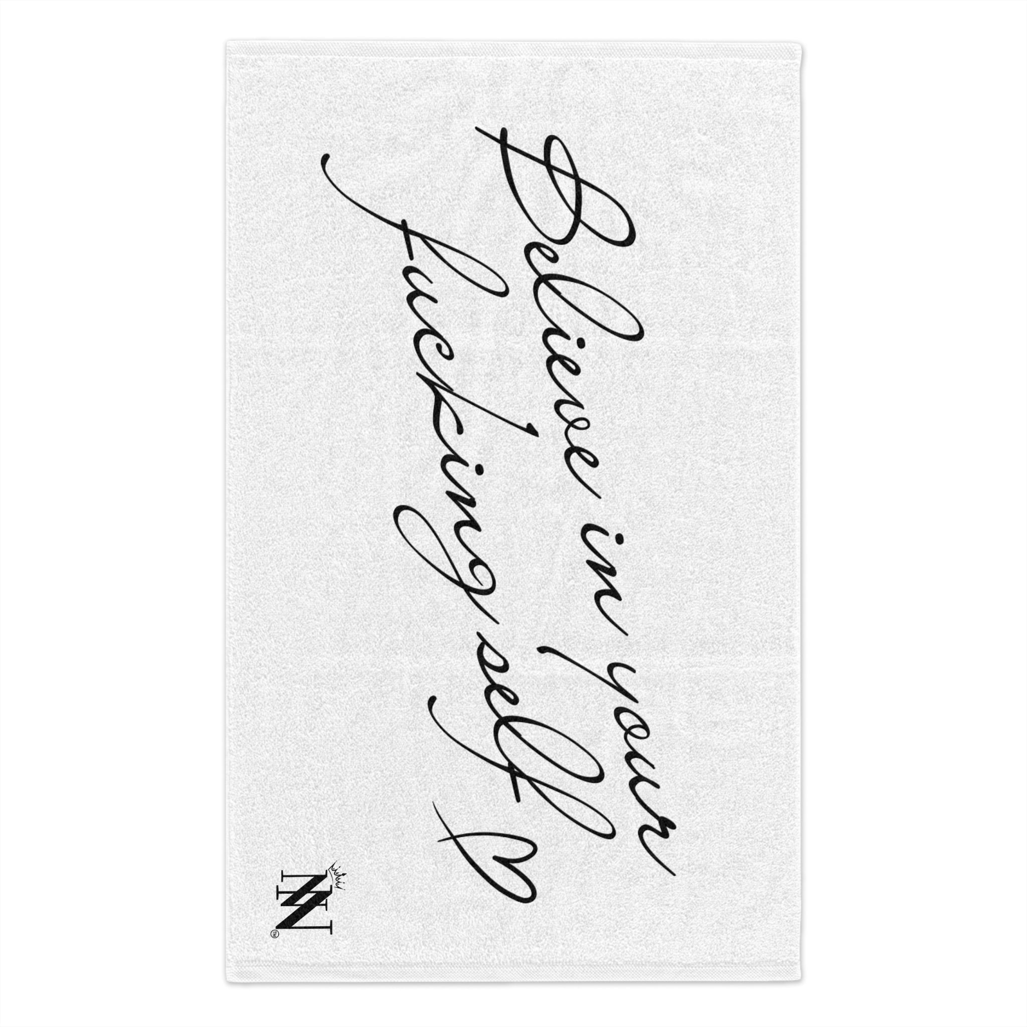 Believe in Your Fucking Self | Mix & Match Soft Fun-Flirty Lovers’ Towels