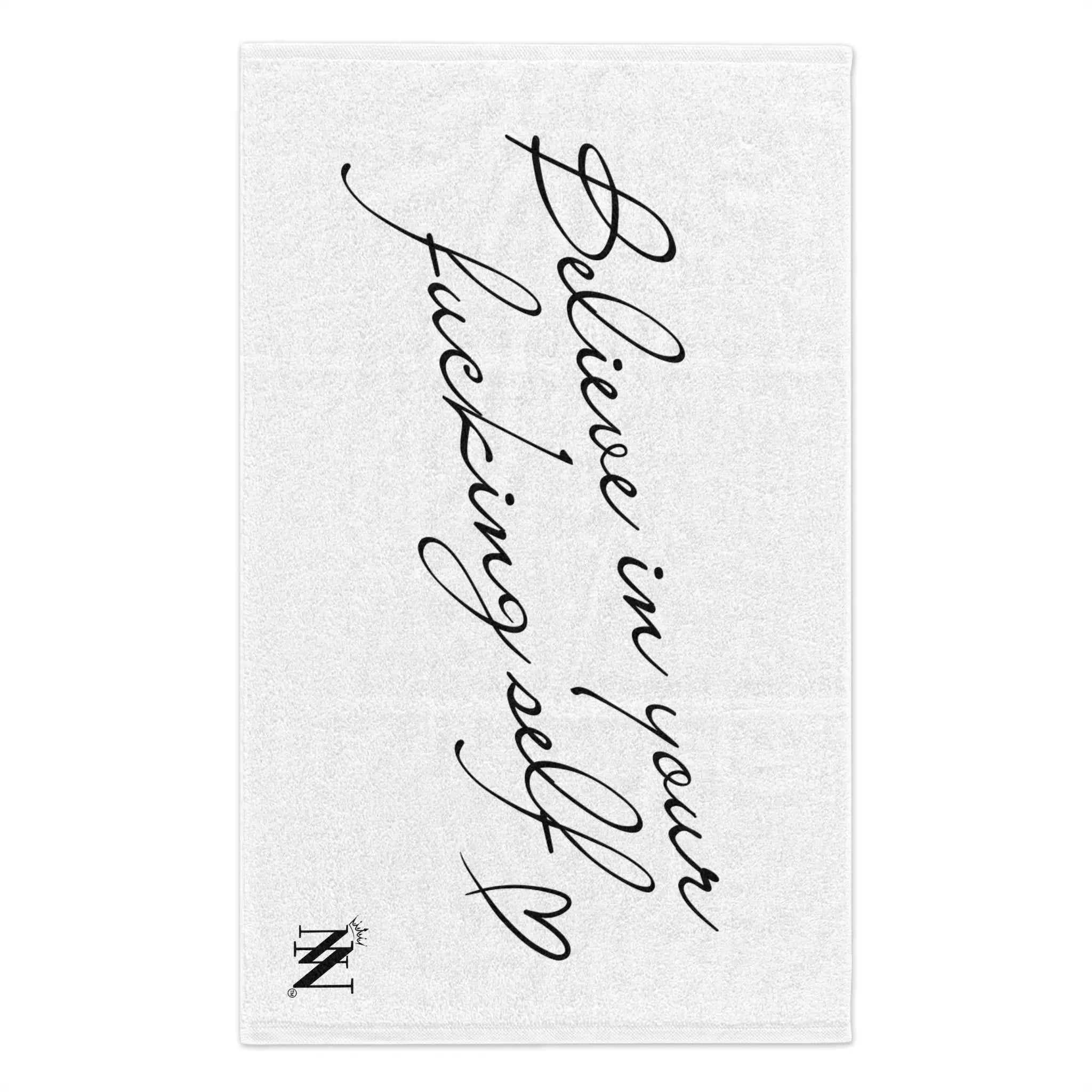 Believe in Your Fucking Self | Mix & Match Soft Fun-Flirty Lovers’ Towels