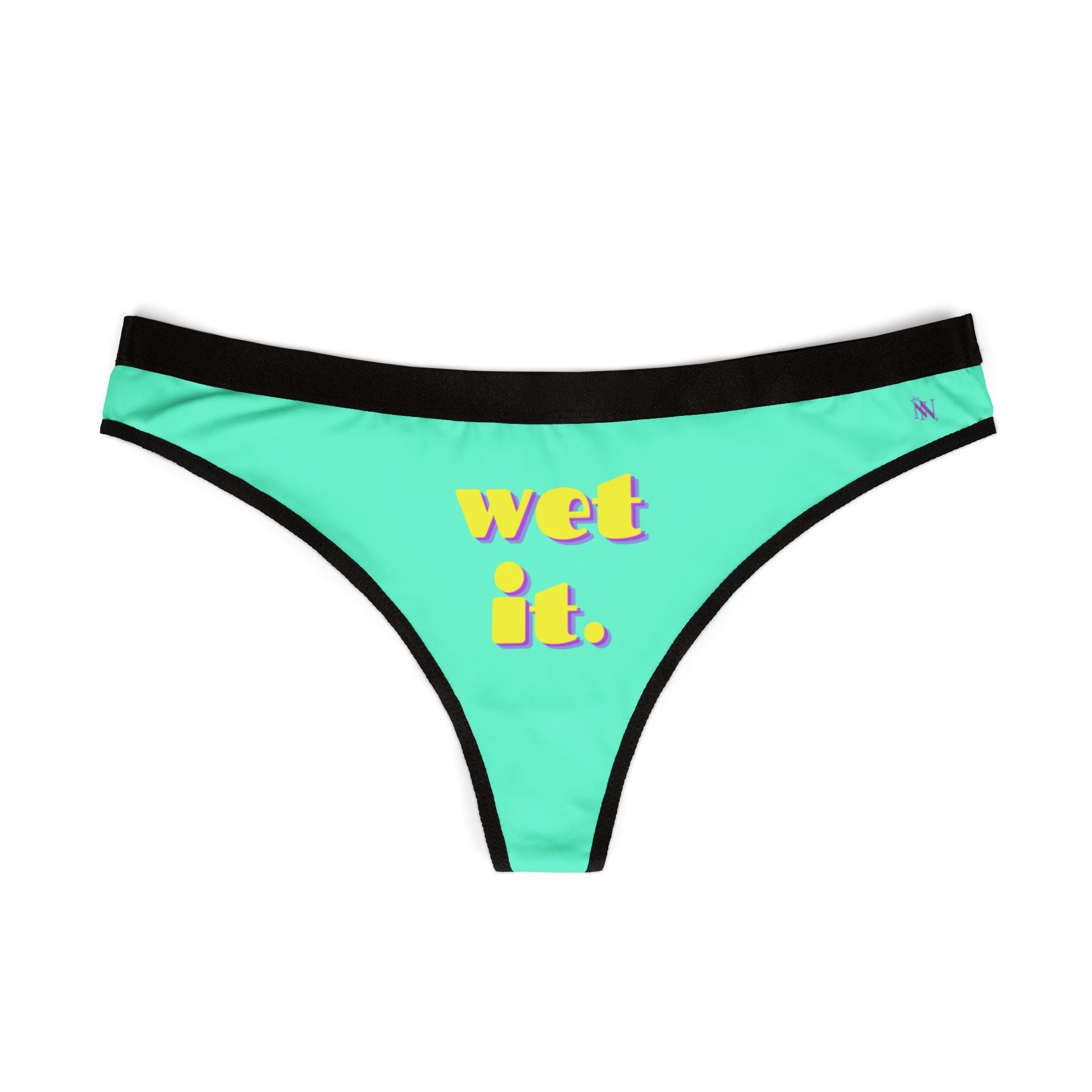 wet it. | Mix & Match Women’s Fun-Flirty Lovers’ Thongs