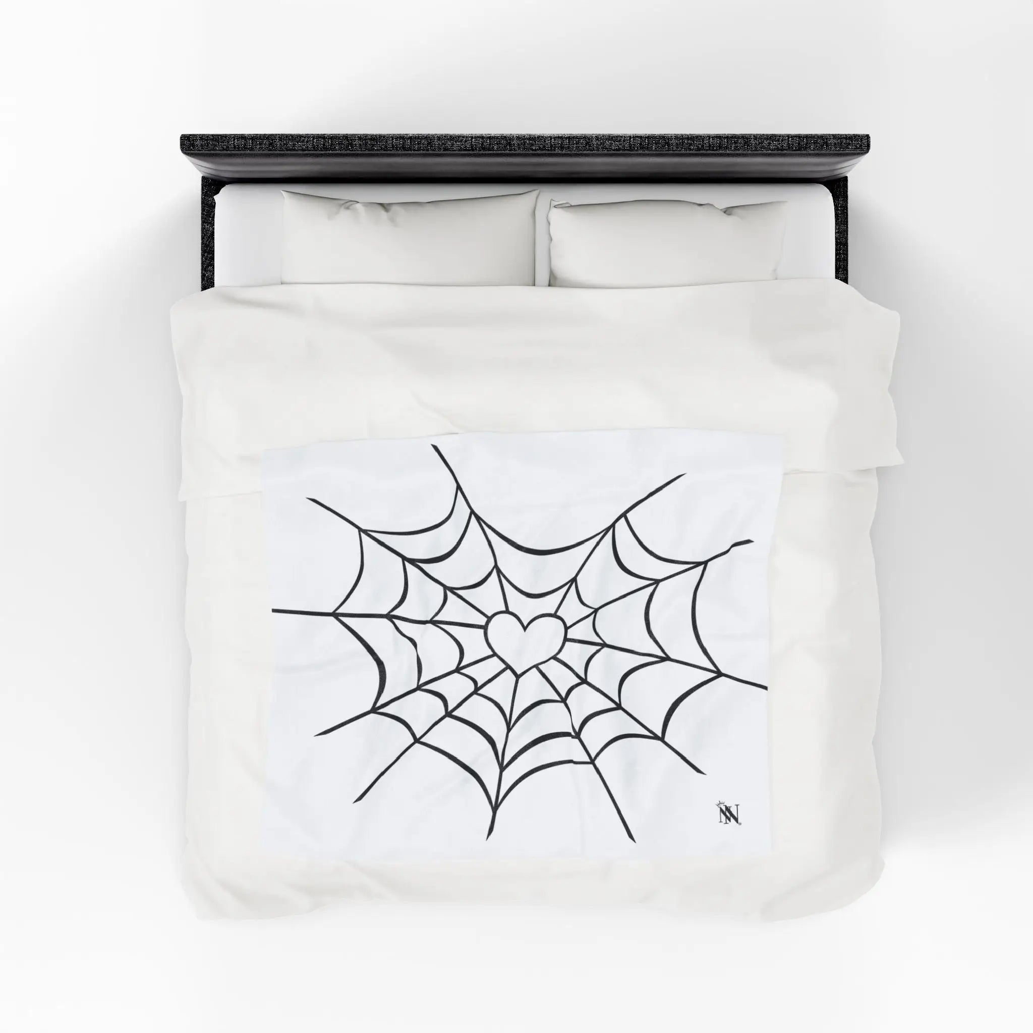 Cob Web Love | Mix & Match Velveteen Fun-Flirty Lovers’ Blankets