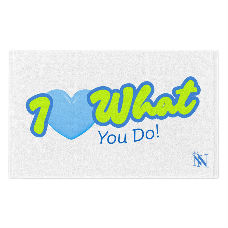 I Love What You Do! Mix & Match Soft Fun-Flirty Lovers’ Towels