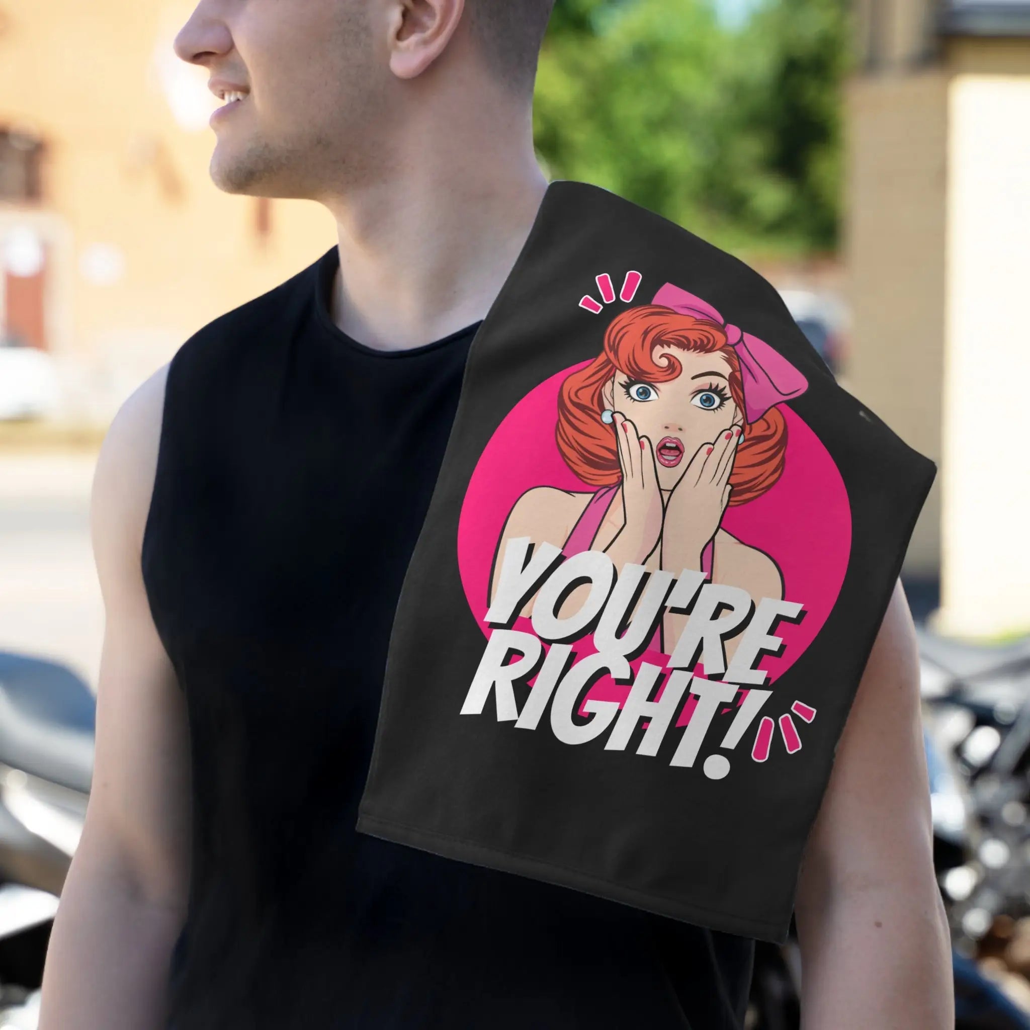 Oh! You’re Right! Anime Sex Towel
