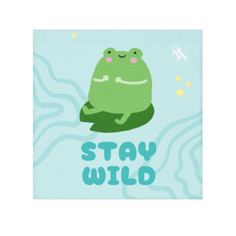 Stay Wild Cute Frog | Mix & Match Lils’ Fun-Flirty Lovers’ Towels