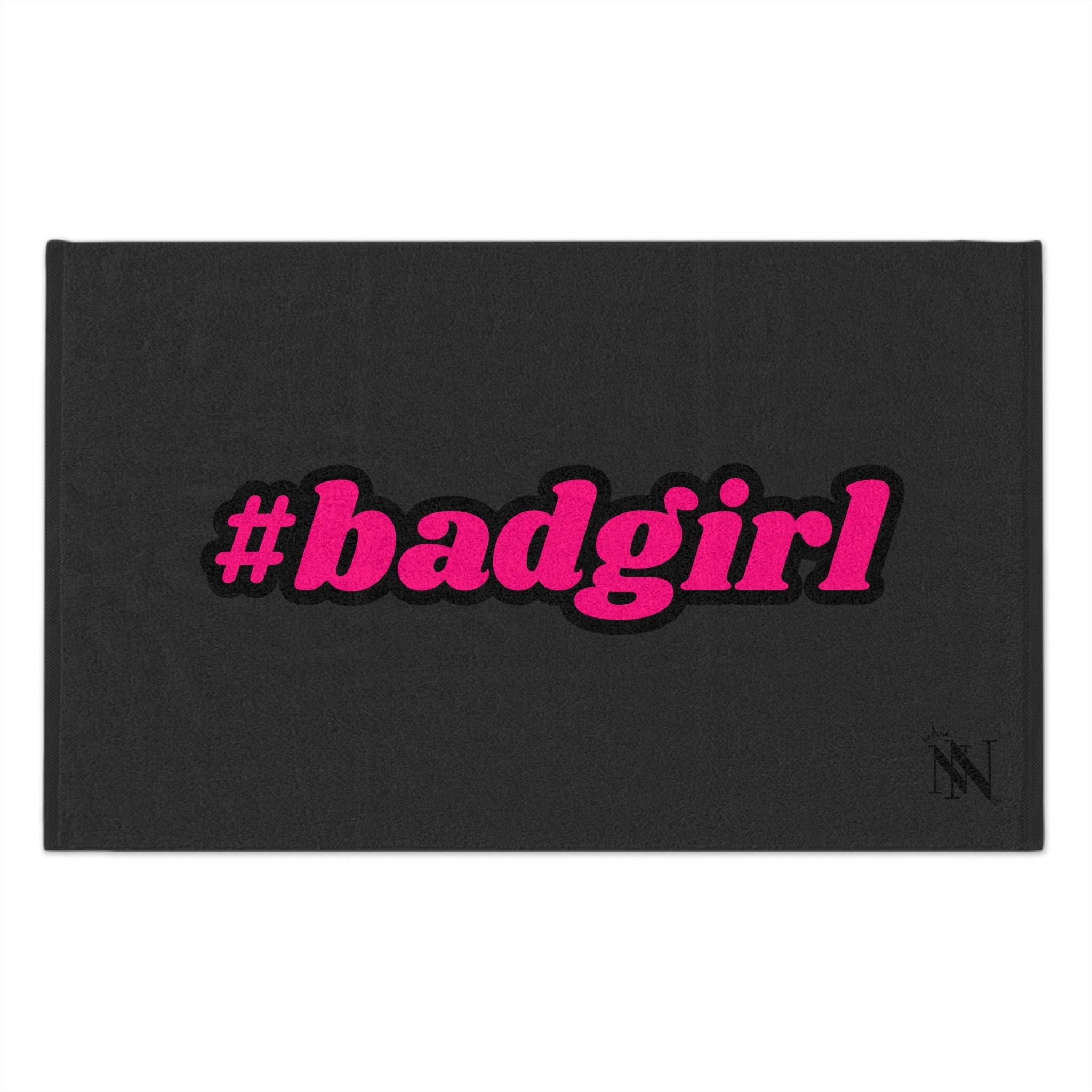 #badgirl Dark Grey | Mix & Match Soft Fun-Flirty Lovers’ Towels