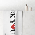 Fuck You Love | Mix & Match XL Fun-Flirty Lovers’ Towels