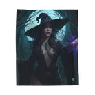 Gothic Witch Fantasy Women Couple Gifts Sexy Lovers’ Silky Soft Blanket