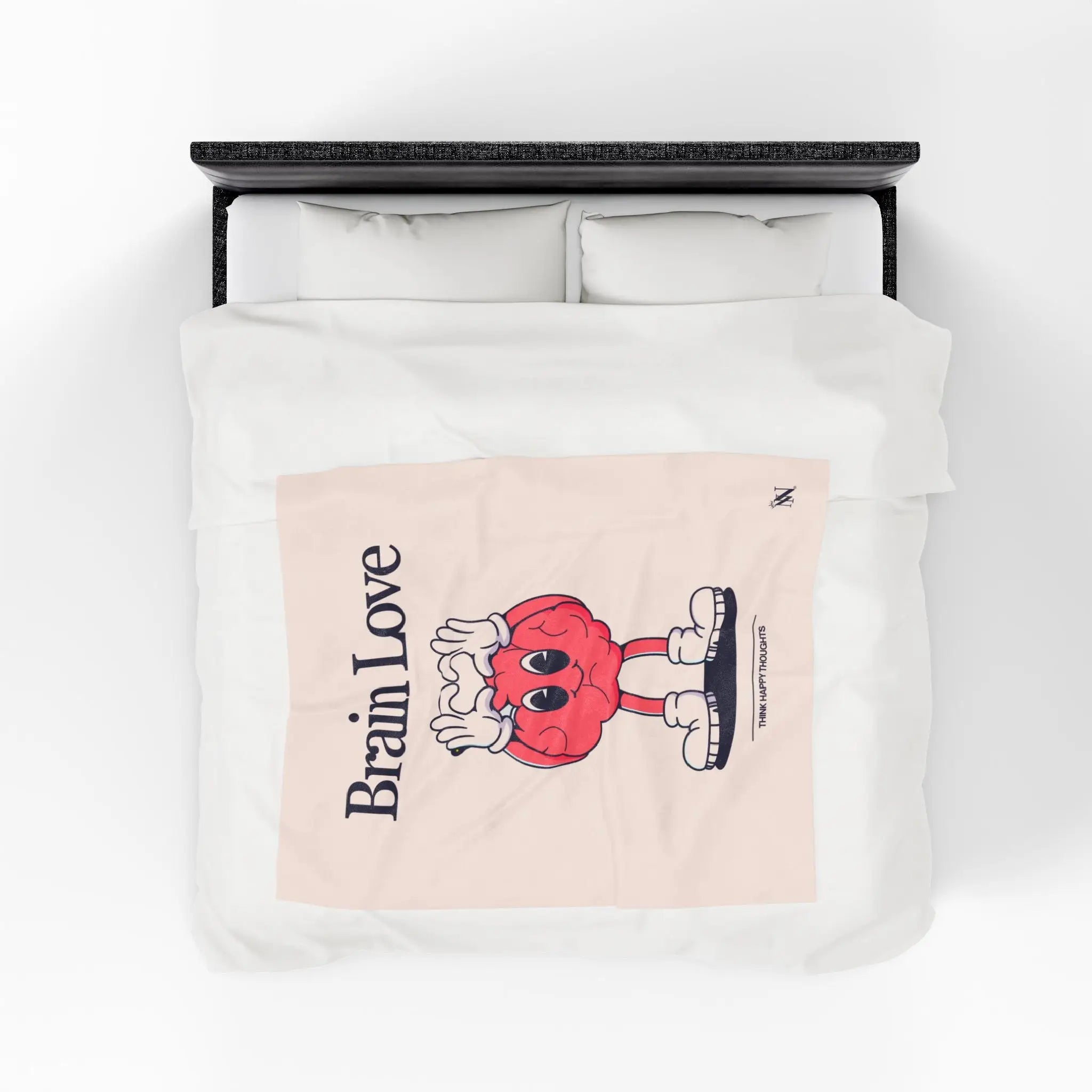 Brain Love | Mix & Match Velveteen Fun-Flirty Lovers’ Blankets