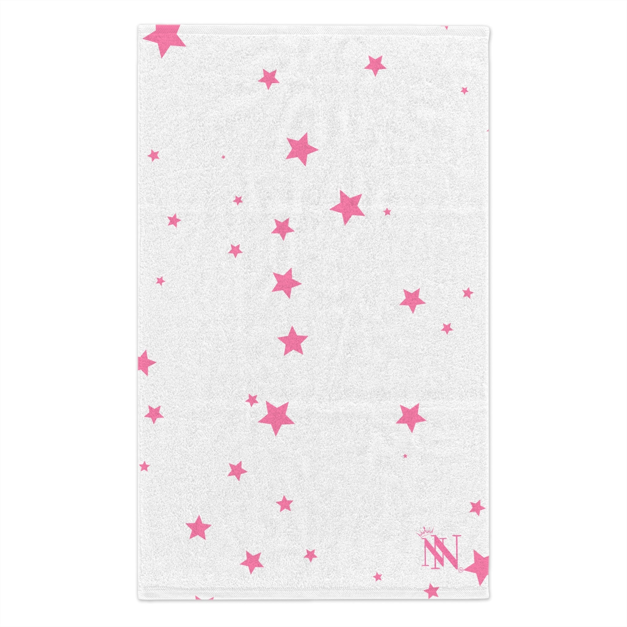 Pink Star Pattern | Mix & Match Soft Fun-Flirty Lovers’ Towels