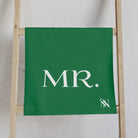 Mr Mrs Shareable Green | Mix & Match Classic Fun-Flirty Lovers’ Towels