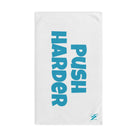 Push Harder Teal | Mix & Match Original Fun-Flirty Lovers’ Towels