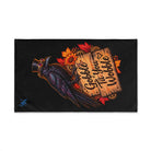 Gobble Til’ You Wobble Crow | Nectar Napkins Classic Fun-Flirty Lovers’ Towels