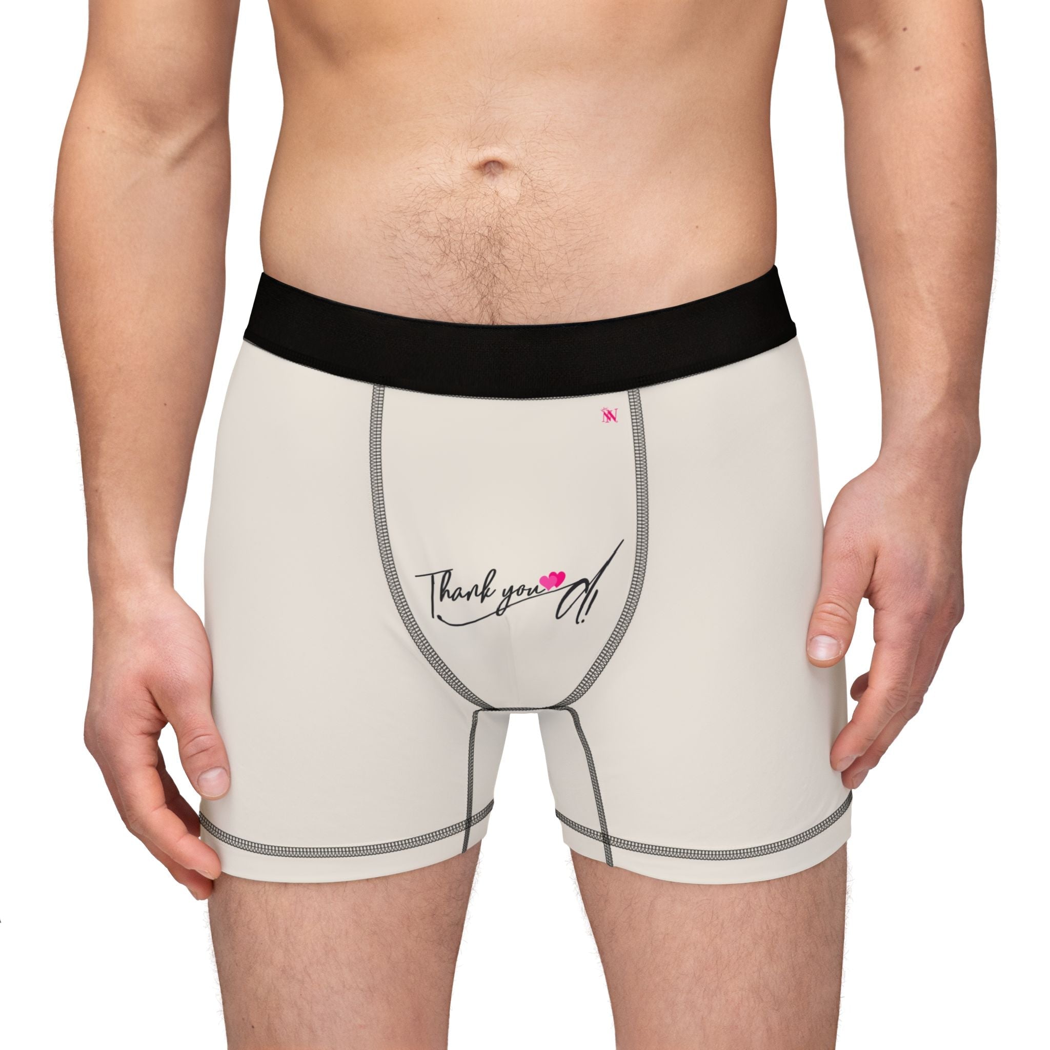 Thank You Hearts D! | Mix & Match Men’s Fun-Flirty Lovers’ Boxer Briefs
