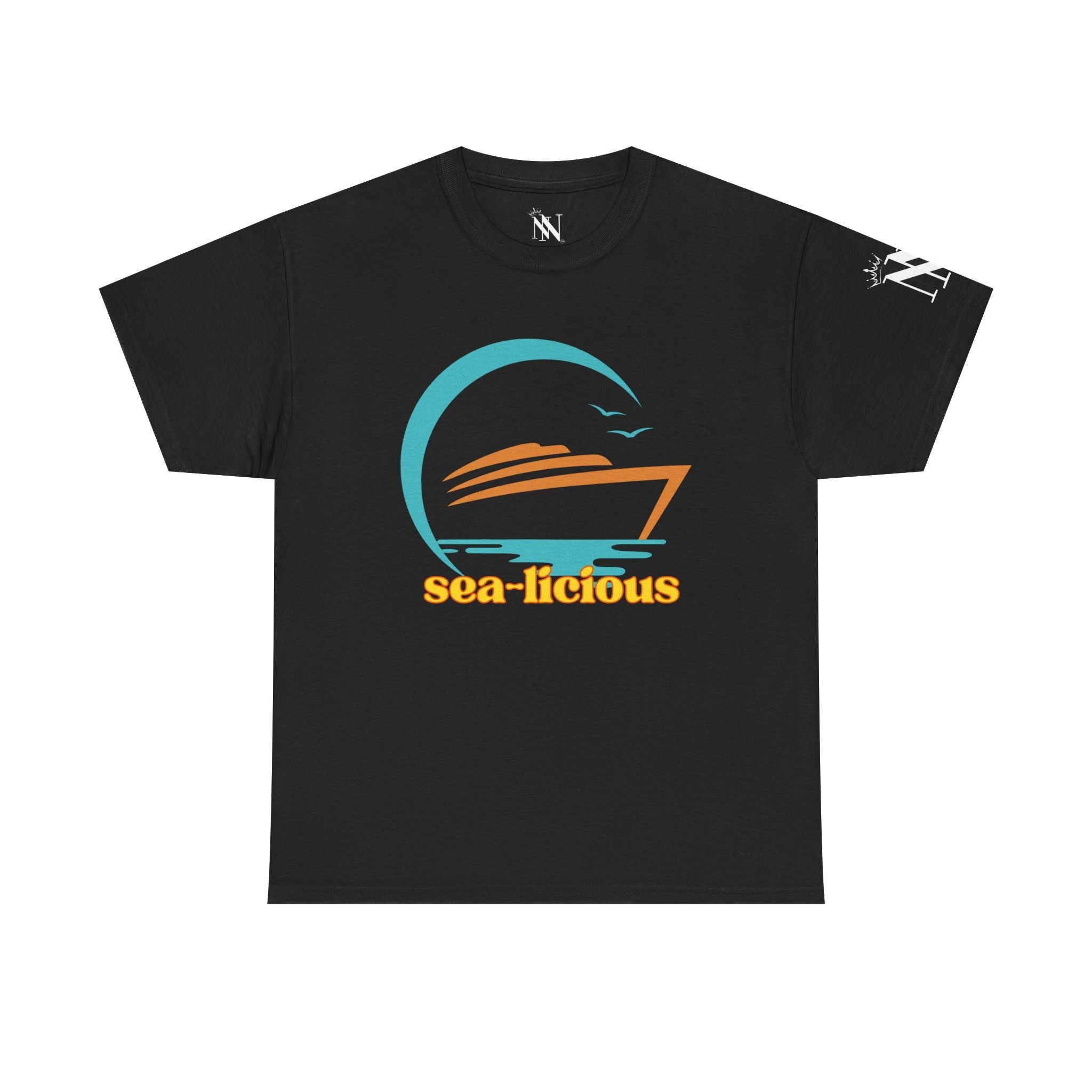 SEA-licious Vacation | Mix & Match 100% Cotton Unisex Fun-Flirty Lovers’ Tees