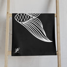 Mermaid Tail Black Cum Towel