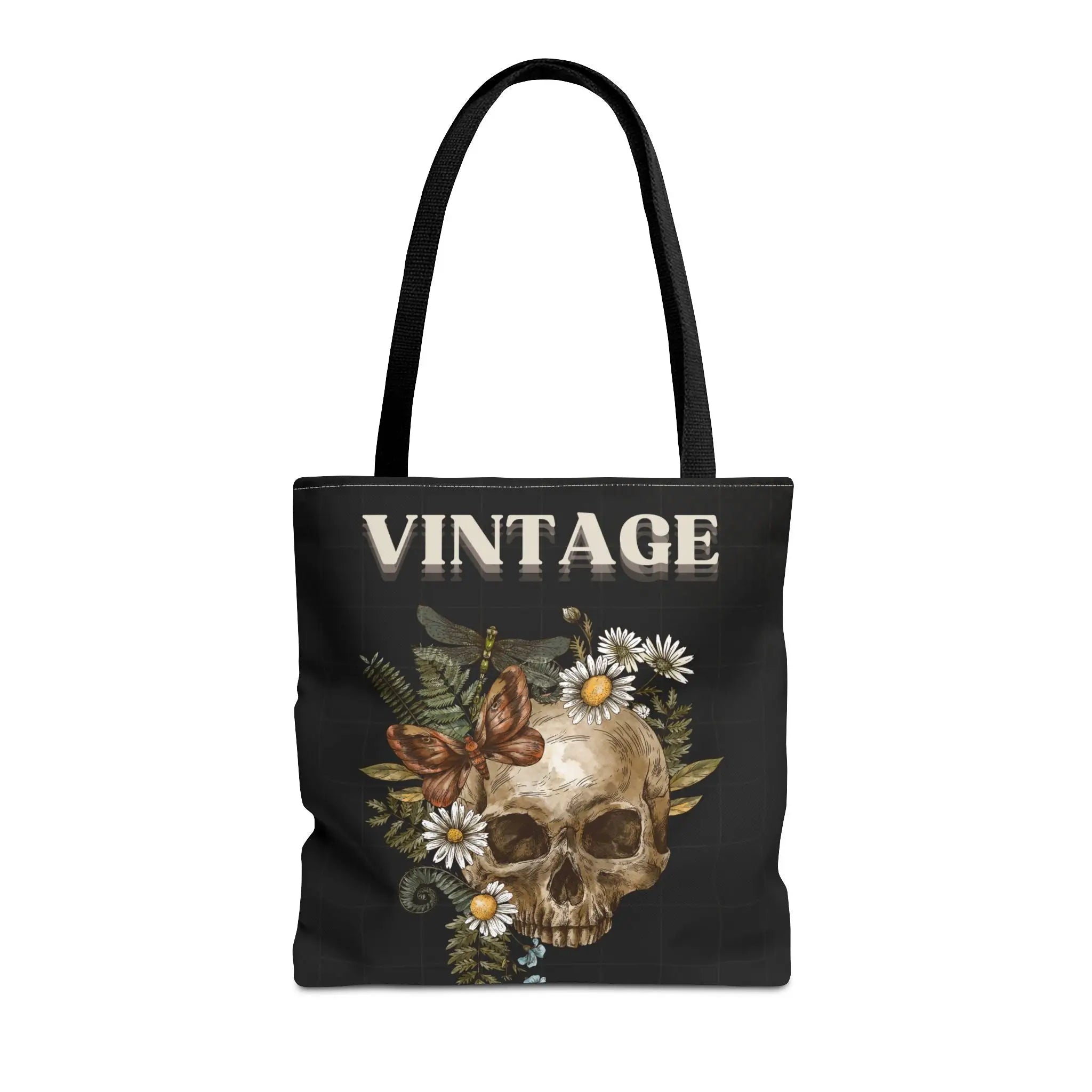 Vintage Floral Skull | Mix & Match Fun-Flirty Lovers’ Totes