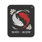 Two Paths One Destiny Koi Fish Ying Yang | Nectar Napkins Fun-Flirty Lovers’ Sex Blankets