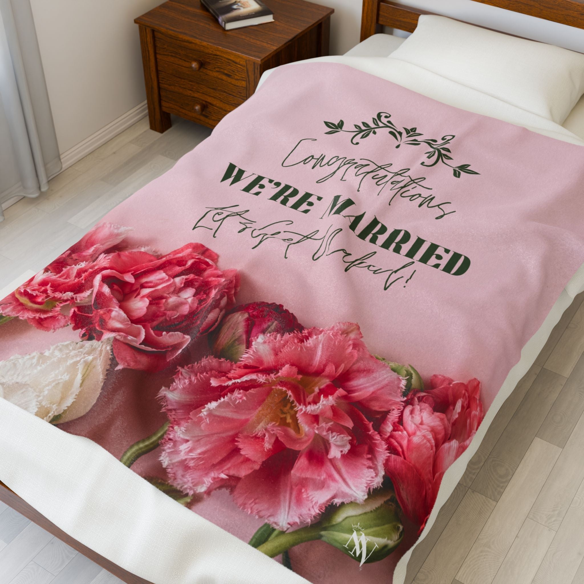 Congratulations We’re Married | Mix & Match Fun-Flirty Lovers’ Blankets