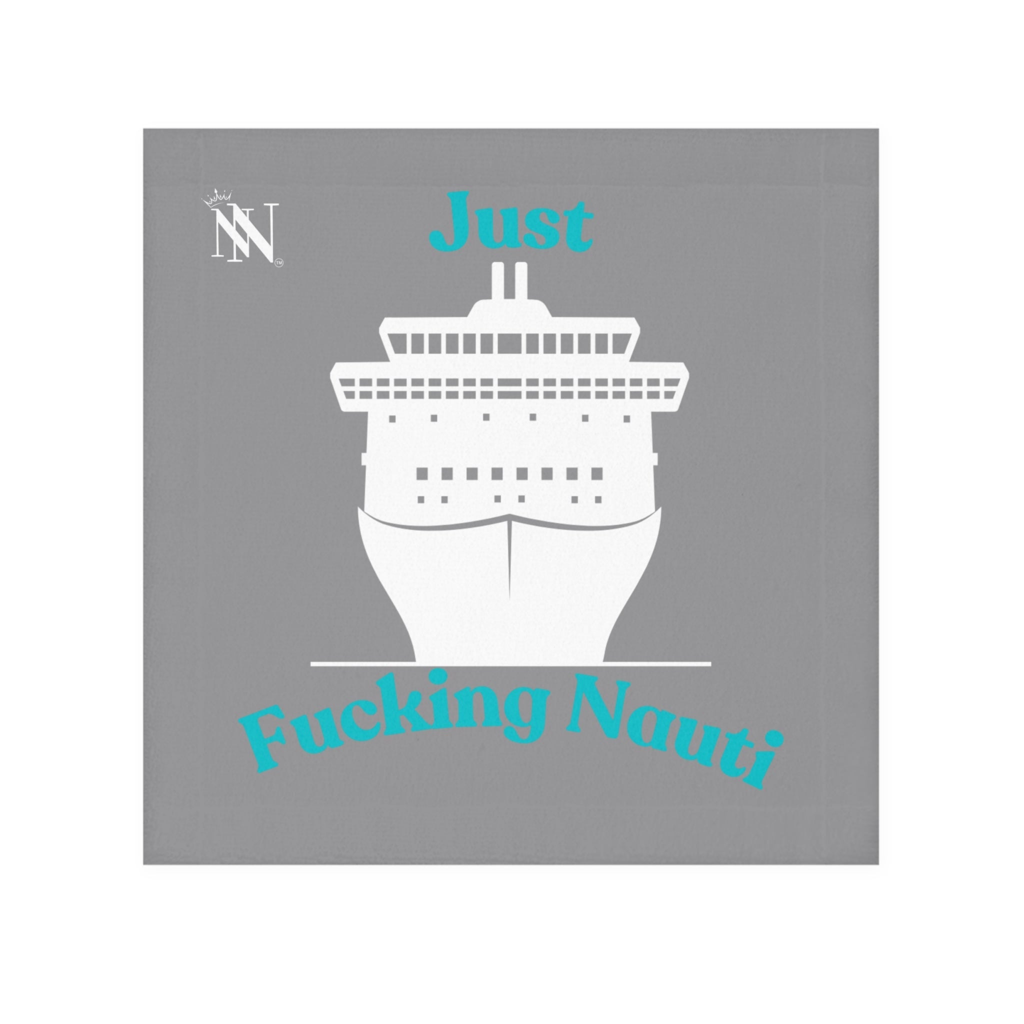 Just Fucking Nauti Grey | Mix & Match Lils’ Fun-Flirty Lovers’ Towels
