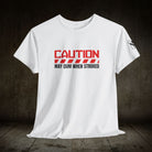 Caution May Cum Red | Mix & Match 100% Cotton Unisex Fun-Flirty Lovers’ Tees