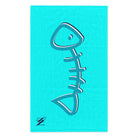 Blue Fish Bone | Mix & Match Soft Fun-Flirty Lovers’ Towels