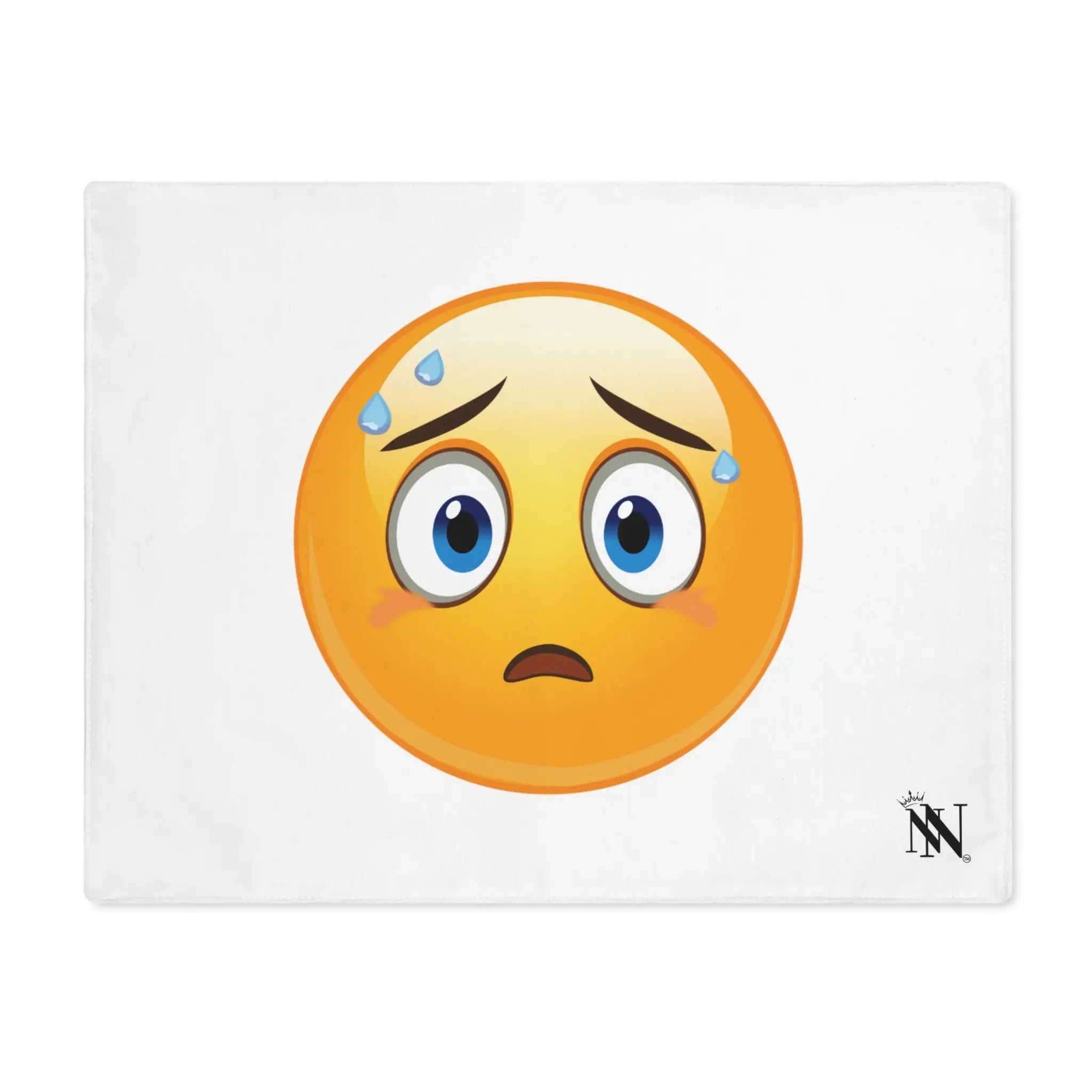 Sweating It Emoji Sex Toy Mat